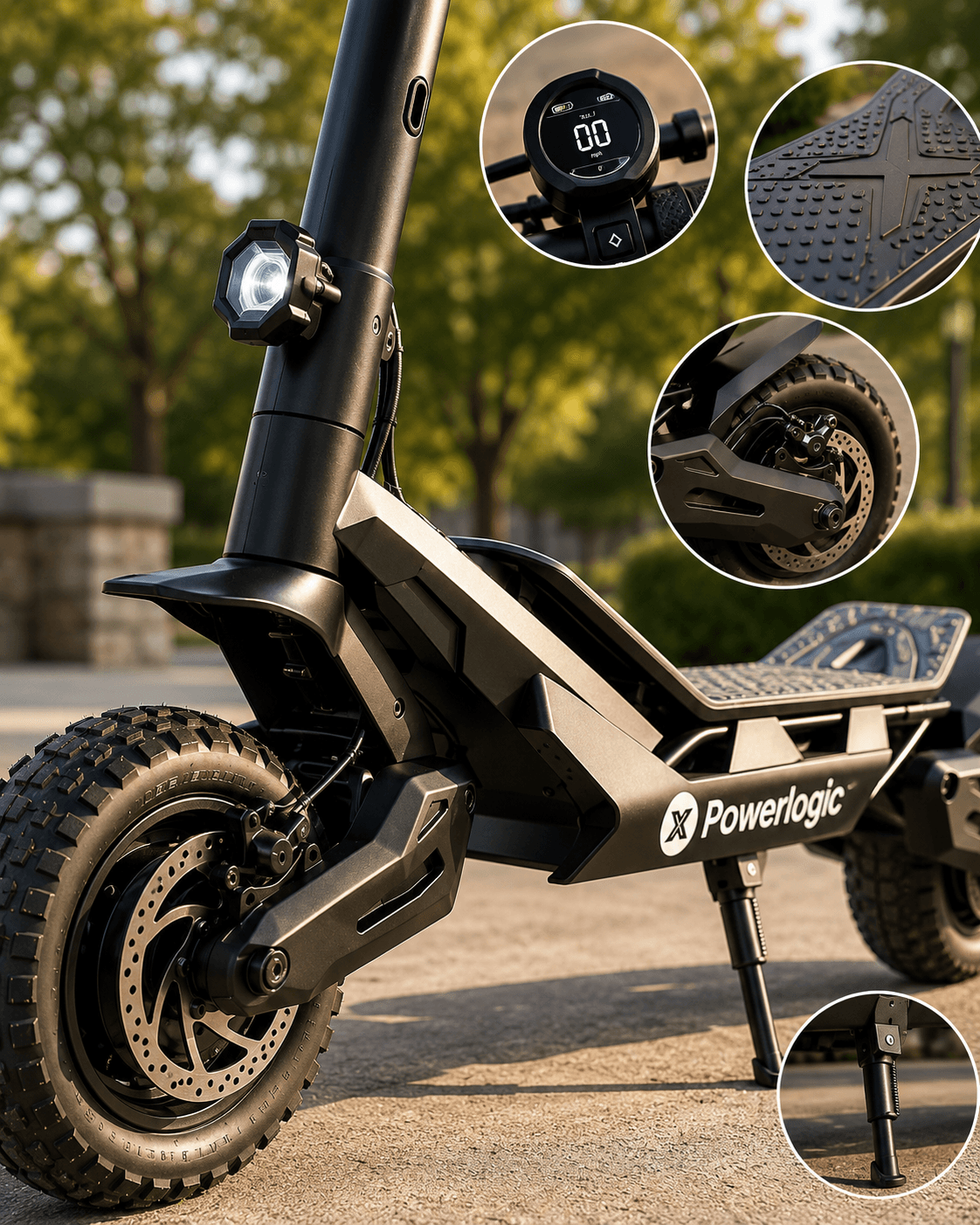 Dual Motor E-Scooter 3